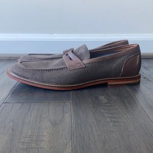Aldo Brown Canvas Loafer